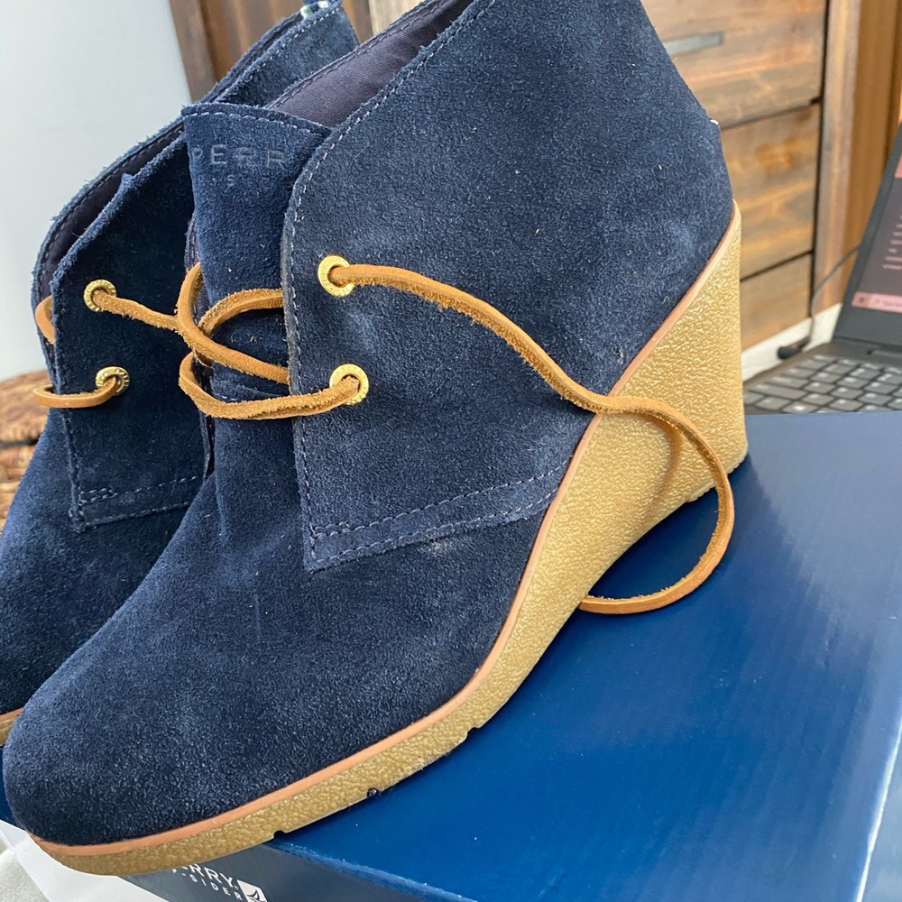 Cute Sperry wedges